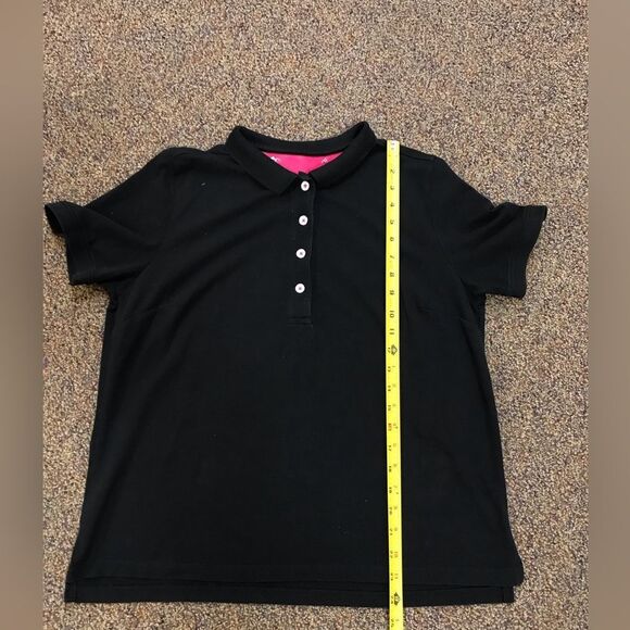 Gretchen Scott Black Polo Shirt - Picture 4 of 4